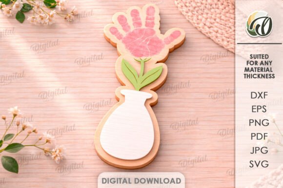 3D Mother s Day Gift Laser Cut