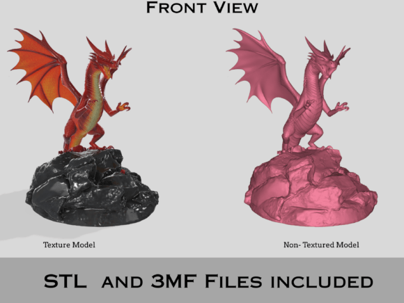 Breathing Life Into Digital Clay: A Comprehensive Guide to the Fantasy Dragon Statue STL Model